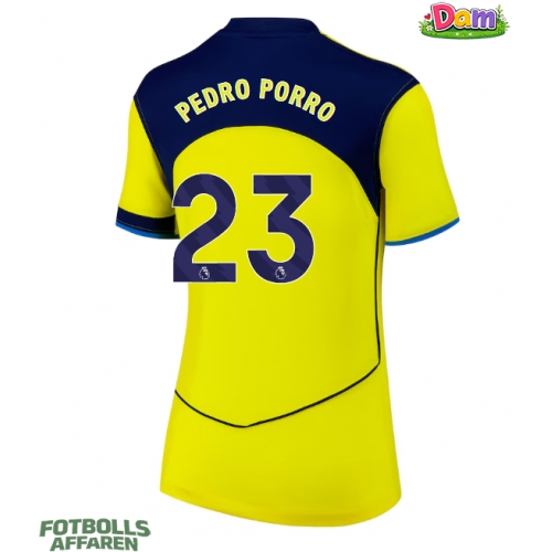 Tottenham Hotspur Pedro Porro #23 Tredje Tröja Kvinnor 2025-26 Kortärmad